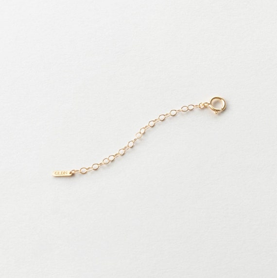 14K gold 3 inch chain extender for necklace bracelet anklet – Jewelry by  Artwark