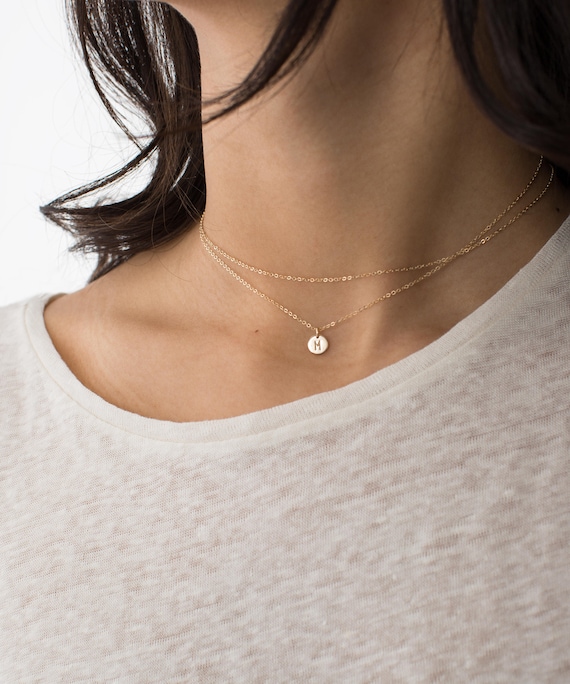 2-in-1 Dainty Wrap Necklace With Tiny 