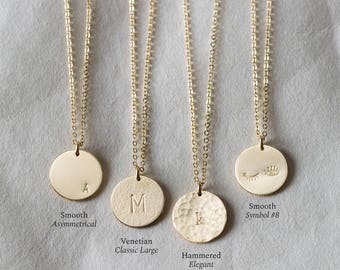 Ultimate Disk Necklace Personalized Circle Engraved Etsy Hong Kong