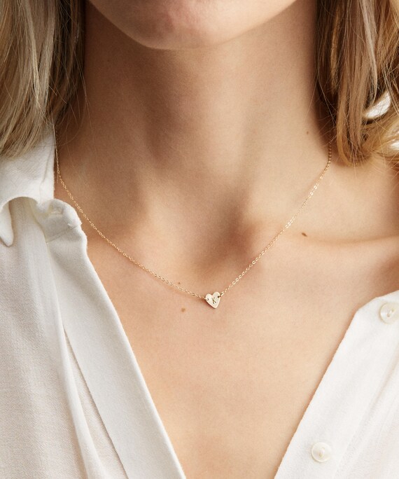 Womens Jewelry Name Initials Heart Pendant Necklace 26 Let ~ Womens Jewelry Name Initials Heart Pendant Necklace 26 Let ~