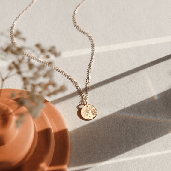 Real moon necklace clearance