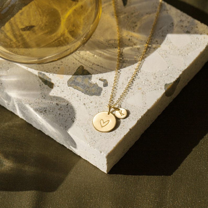 Mom Necklace with Kids' Initials, Personalized Motherhood Gift, Layered Initial Necklace | 14k Gold Fill, Sterling Silver | LN227 image 6