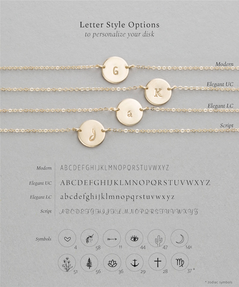 Personalized Jewelry Gift for Her 2 Dainty Necklaces Etsy