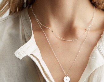 Ultimate Disk Necklace Personalized Circle Engraved Etsy
