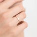 Dainty Bar Stacking Ring - Personalized Bar Ring with Name, Initials or Dates - Custom Name Ring, Initial Ring - LR450 