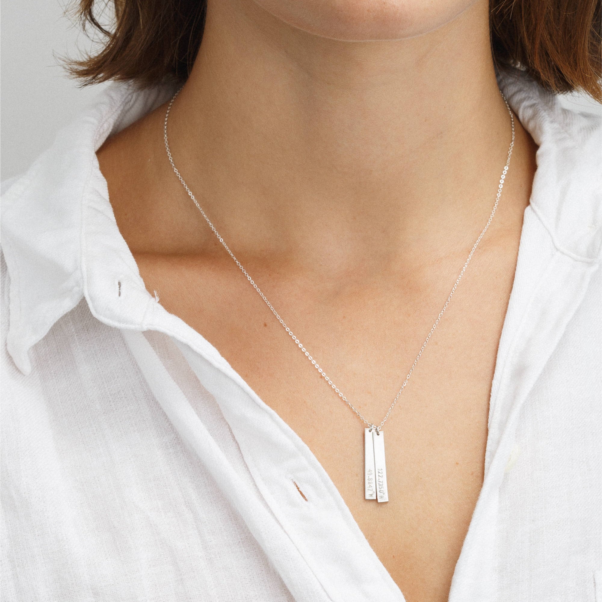 10k バーネックレス　ネームペンダント 楽天市場】SISTINA K18 K10 縦プレート ネックレス S 刻印