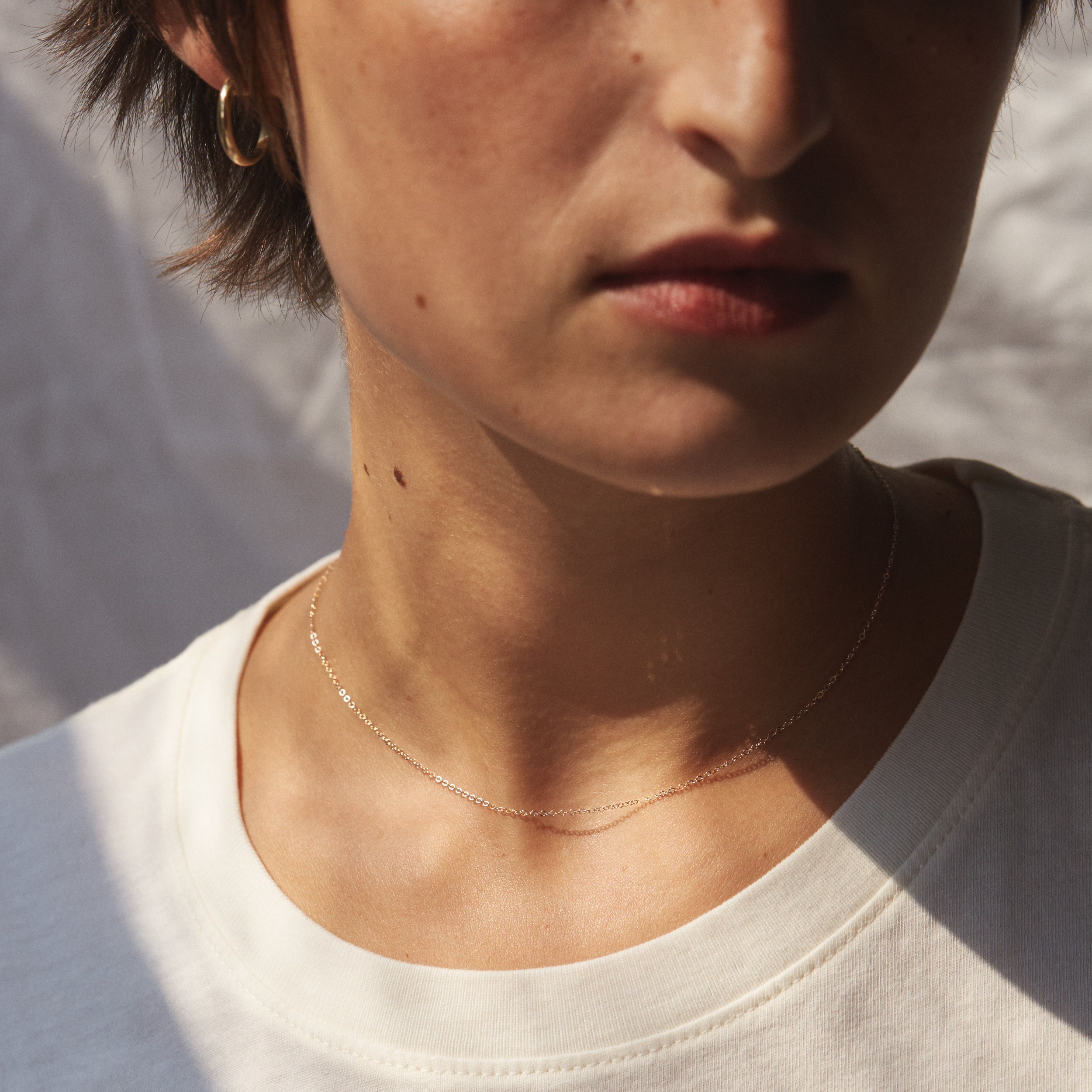 Dainty Chain Necklace Trio