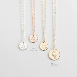 Wildflowers Station Necklace
