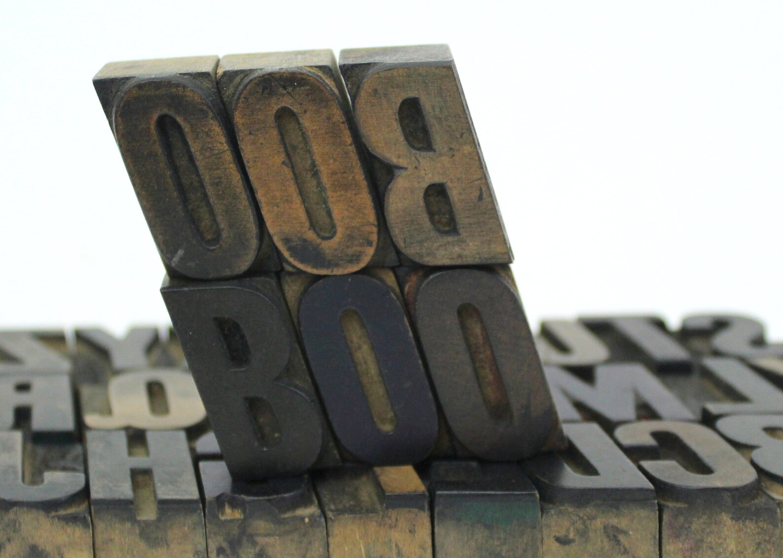 Slanted Wooden Printing Blocks. Italic Type Wood Letterpress. - Etsy