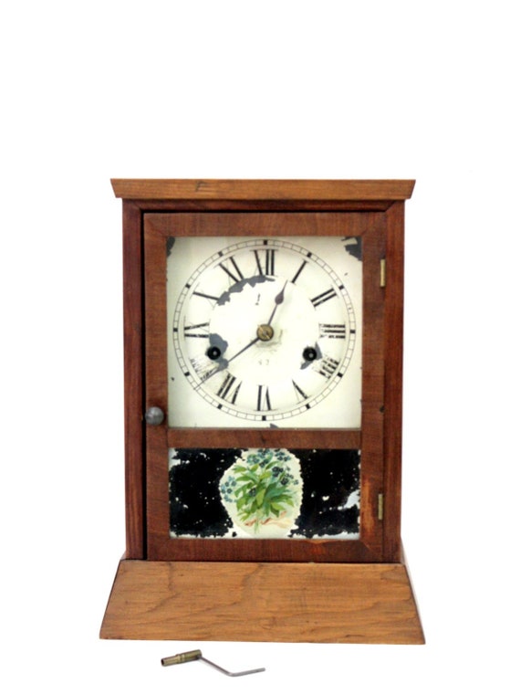 Antique Seth Thomas Kitchen Clock 30 Hour Spring Image 0