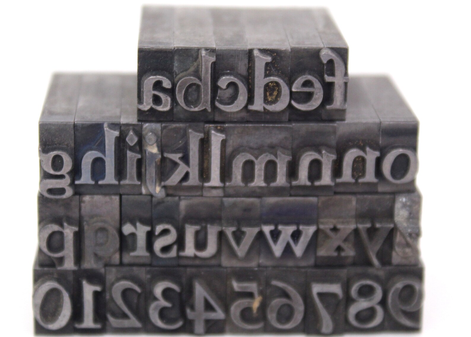 Metal Letterpress Letters. 24 Pt. Lowercase Letters or Etsy