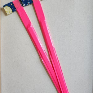 Two HIP STIX For changing diapers of babies/toddlers in a SPICA body cast. Keep one in your diaper bag & the other at home. Hip dysplasia. Pink