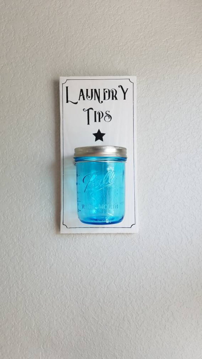 Buy Tip Jar. Change Jar.laundry Room Decor. Farmhouse Style. Online in