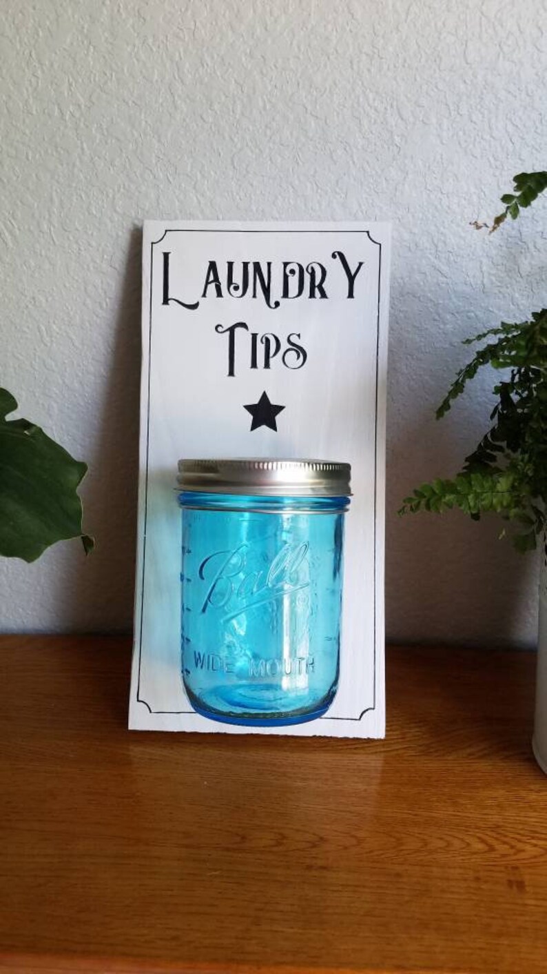 Buy Tip Jar. Change Jar.laundry Room Decor. Farmhouse Style. Online in