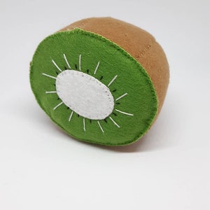 Felt play food - Felt Kiwi Fruit