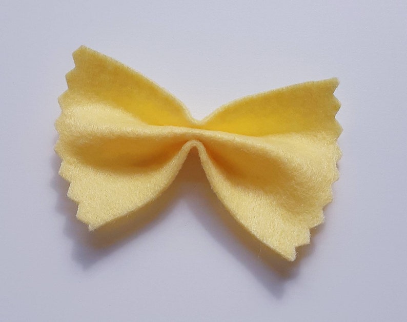 Felt Play Food Pasta Bows Farfalle