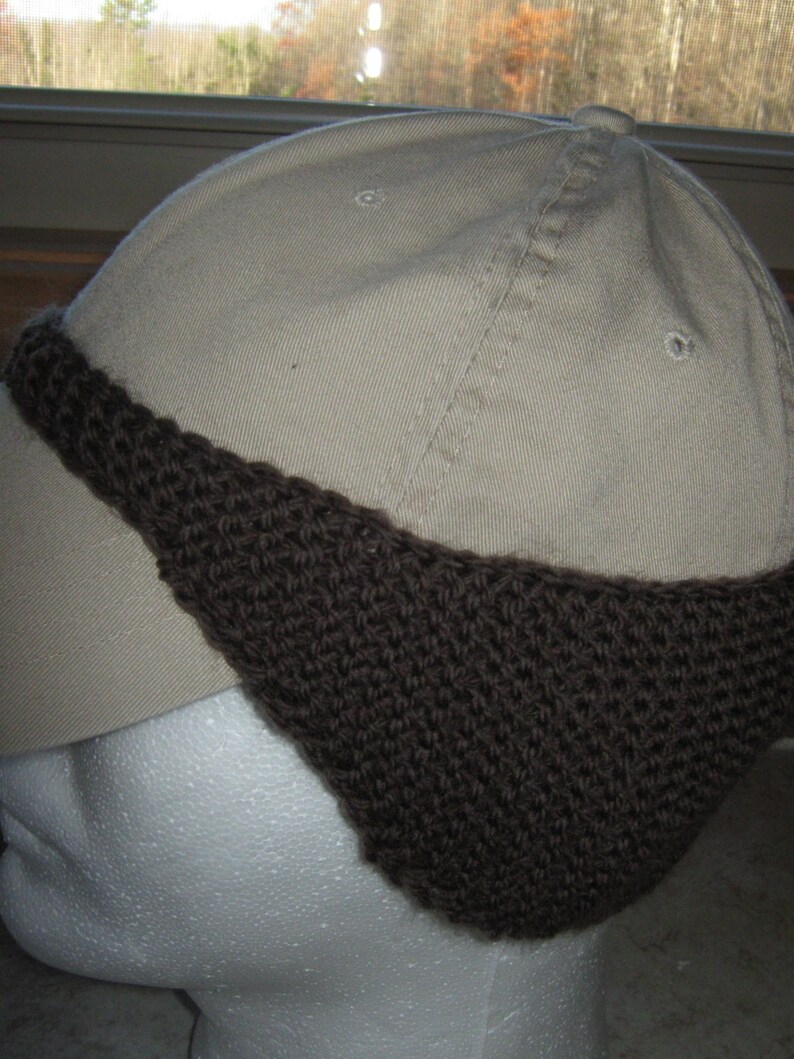 Pattern for Knitted Baseball Cap Ear Warmer Instant Download Etsy