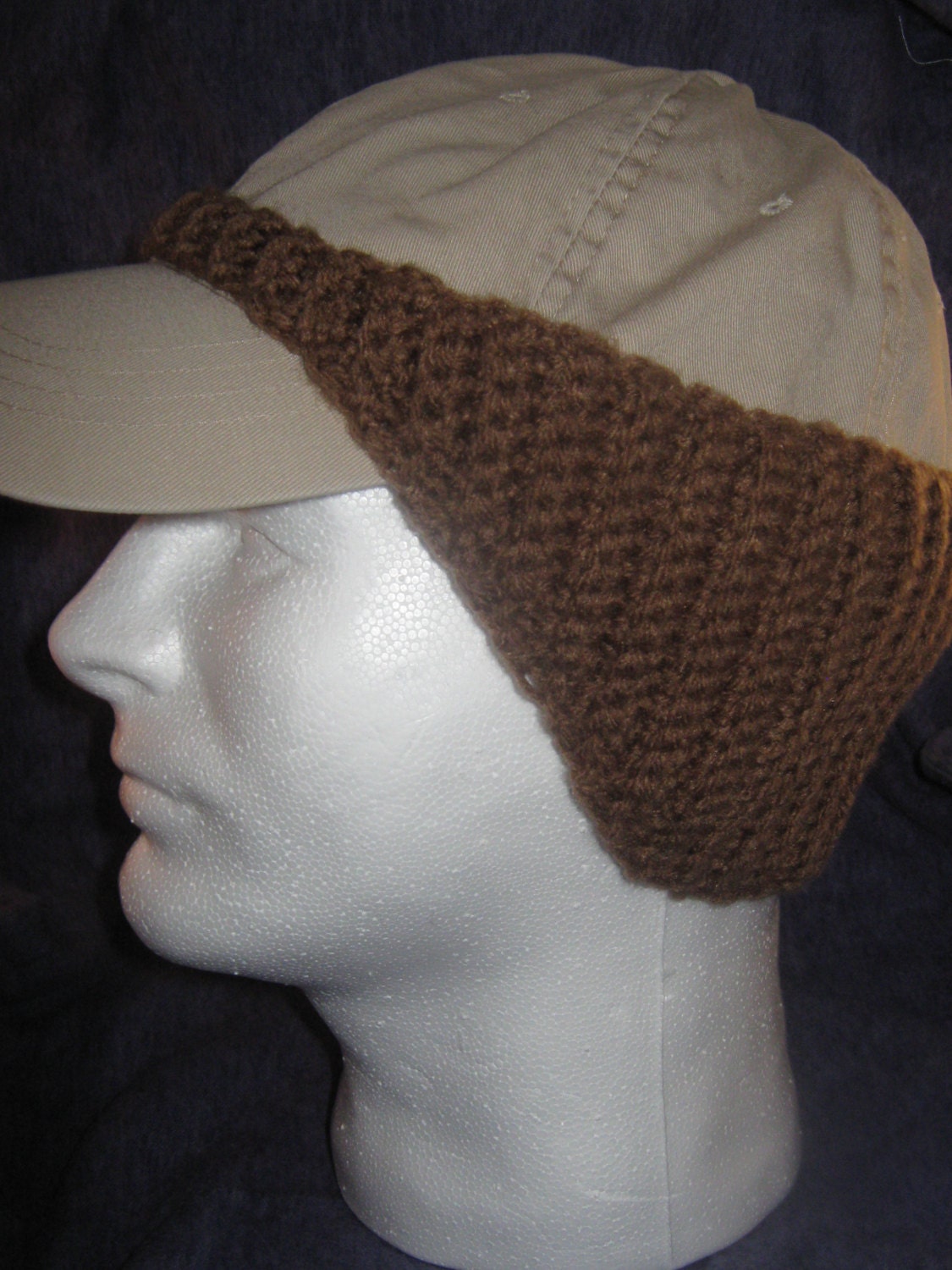 Pattern for Crocheted Baseball Cap Digital Download PDF File Etsy