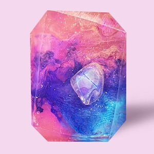 Moment of Gratitude - 7 oz Crystal Infused Bar Soap Gift For Her