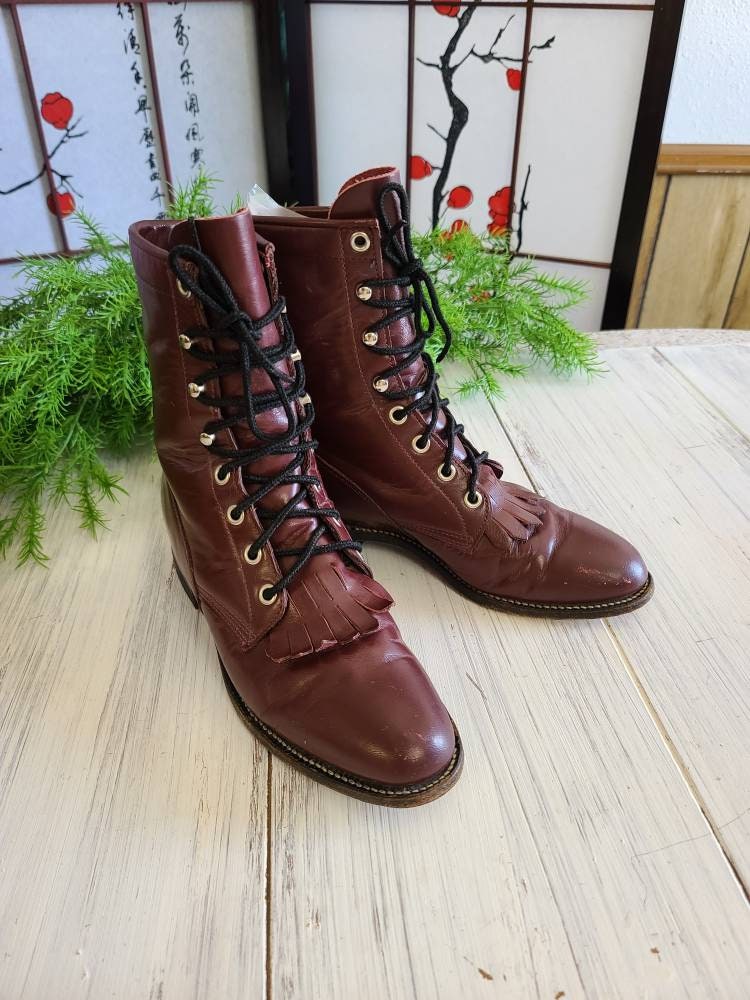 Vintage Justin Boots - Etsy