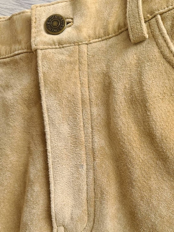Vintage Seattle Suede Washable Eddie Bauer Skirt … - image 5