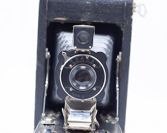 Large Seneca Scout No. 3 Folding Camera, Camera Gifts Antique Camera, Vintage Seneca Uno Shutter, Unique Gifts, Photographer Gift C1121-D3