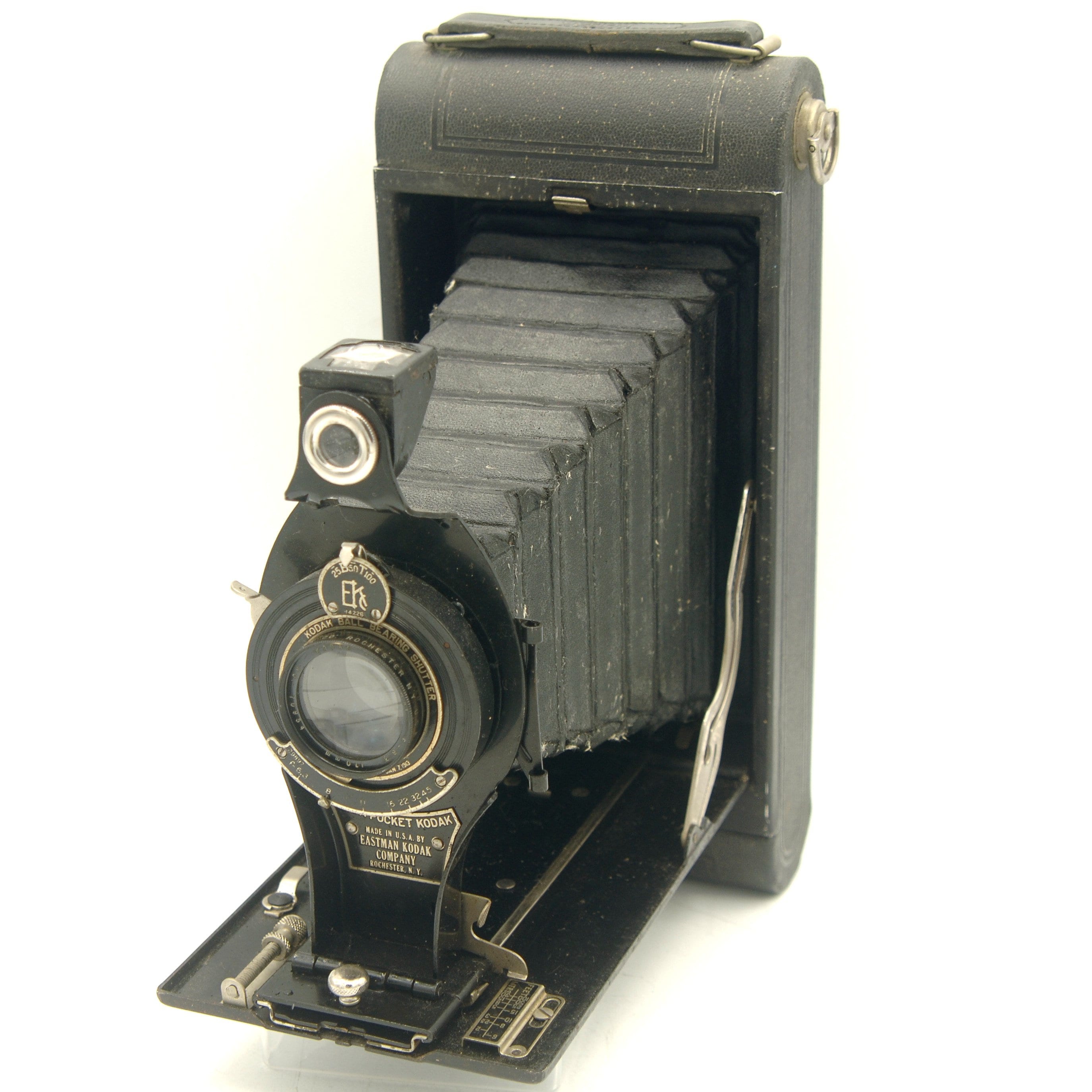 【Kodak USA製アンティーク品】POCKET KODAK◆画像20枚！ No. 3A Folding Pocket Kodak, Large Antique Folding Camera, Kodak