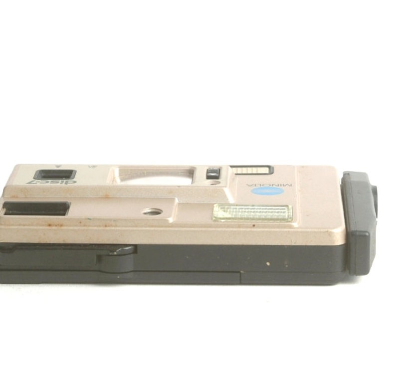 Retro Minolta Disc Film Disc-7 Camera for Kodak Disc Film C1148 I5