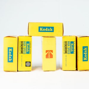Vintage 120 Film from 1970, Vintage Kodak Film, Daylight or Tungsten, Ektachrome Color Slide Film, 120 Film, Kodak Film