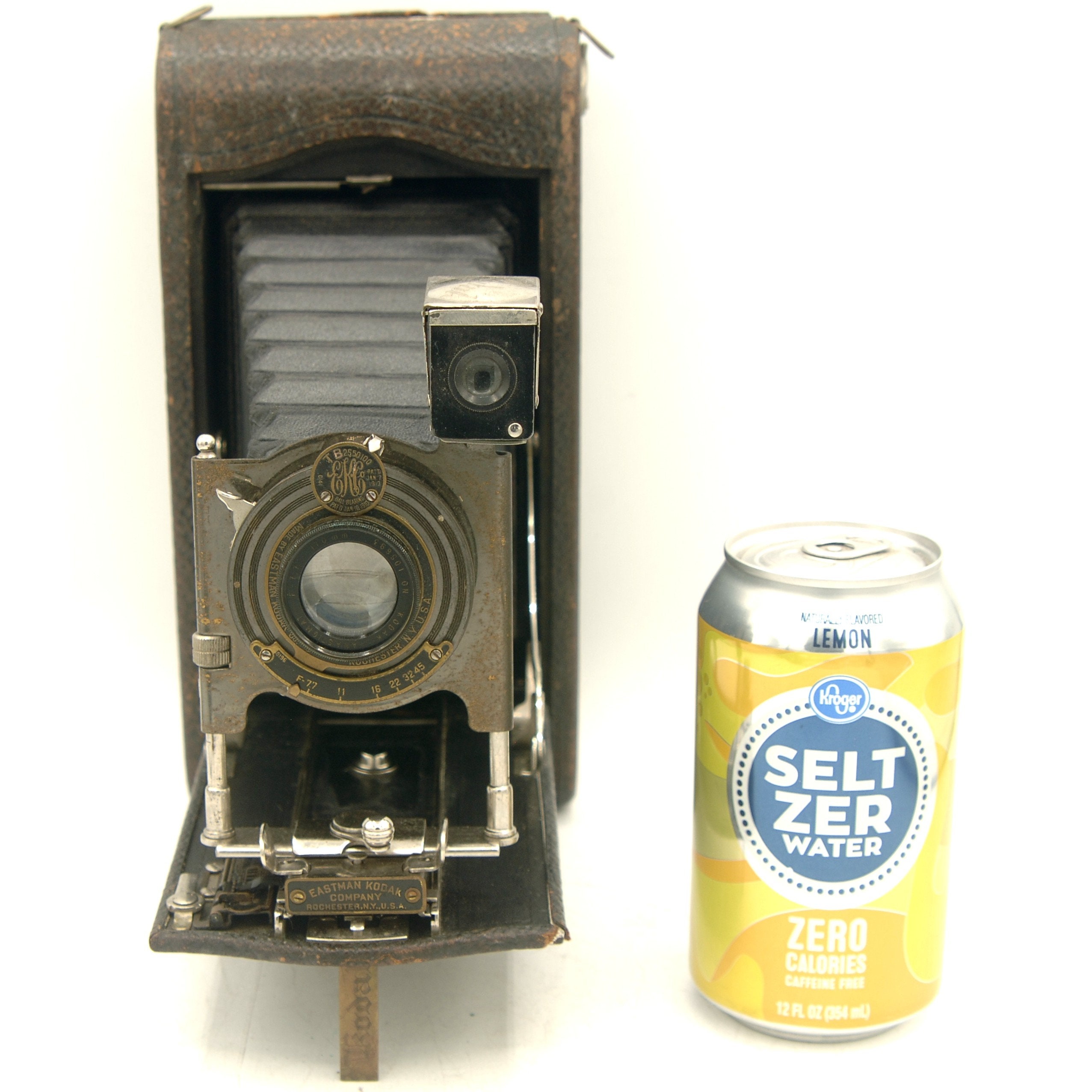 No. 3A Folding Pocket Kodak, Large Antique Folding Camera, Kodak