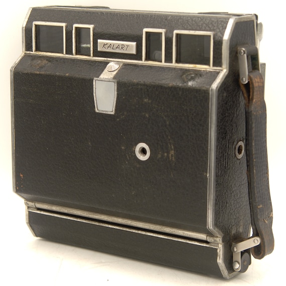 Vintage 1948-53 Kalart Press Camera 3 1/4 X 4 1/4 Rangefinder W