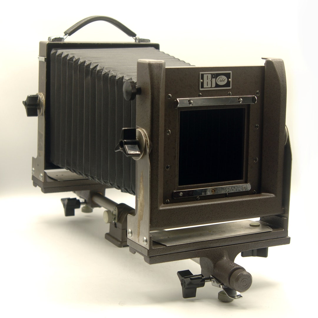 Vintage Burke James Camera 4x5 Monorail Studio Camera Large Etsy