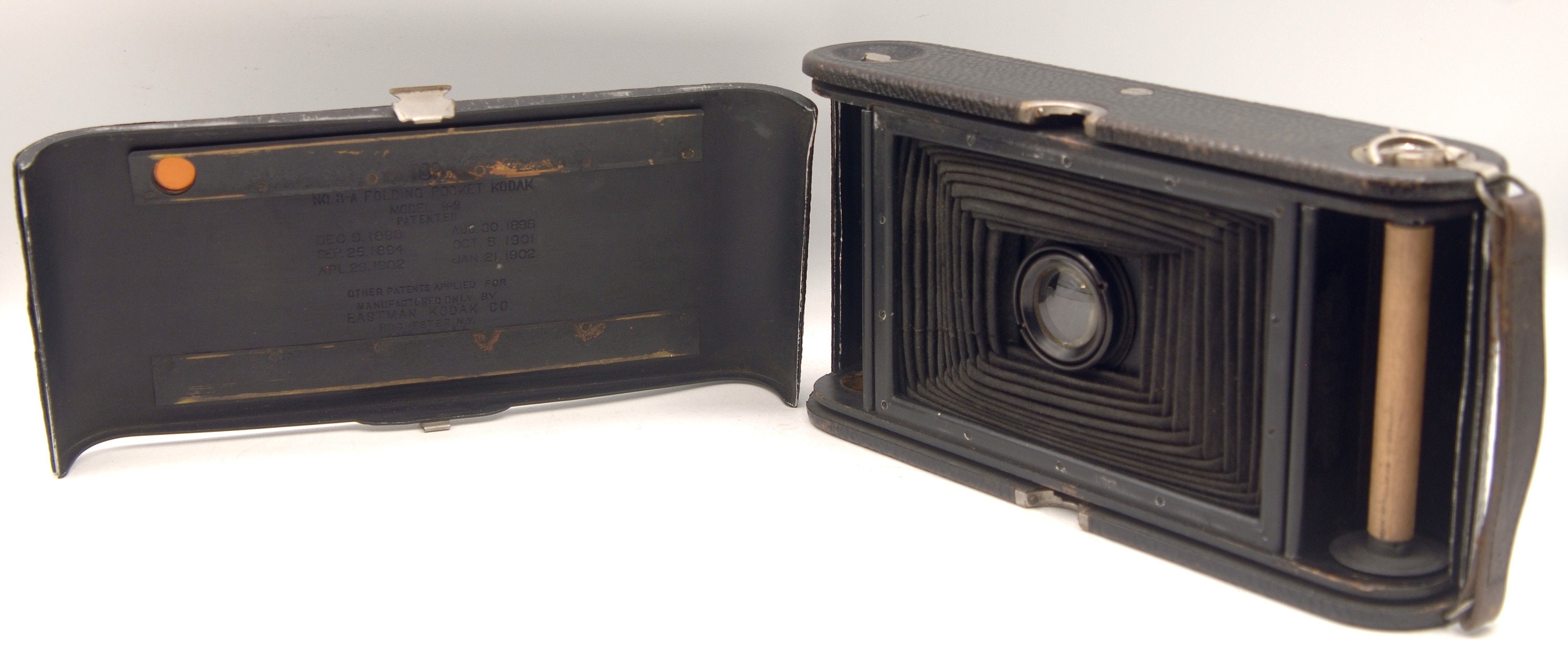 No. 3A Model B2 Pocket Kodak Folding Camera, Large Antique Folding