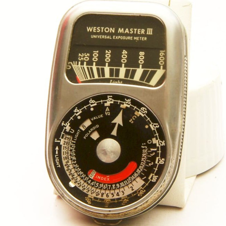 Vintage Weston Master III Light Exposure Meter Etsy