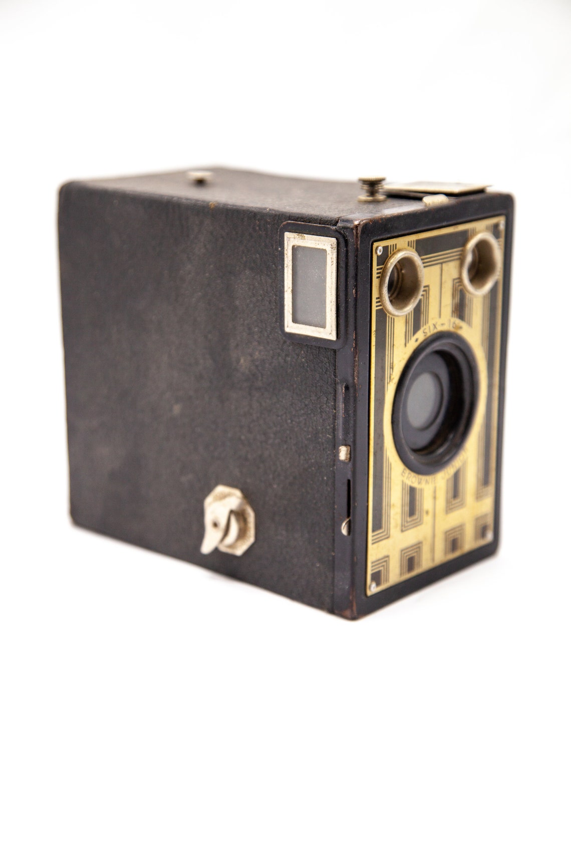 Vintage Box Camera Brownie Six16 Film Camera With Lens Retro Etsy