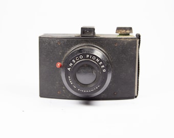 Vintage Agfa Camera, Pioneer Box Camera, Film Camera for 616 film, Vintage Camera Gear, Camera Decor, Retro Film Camera, C1606-G3