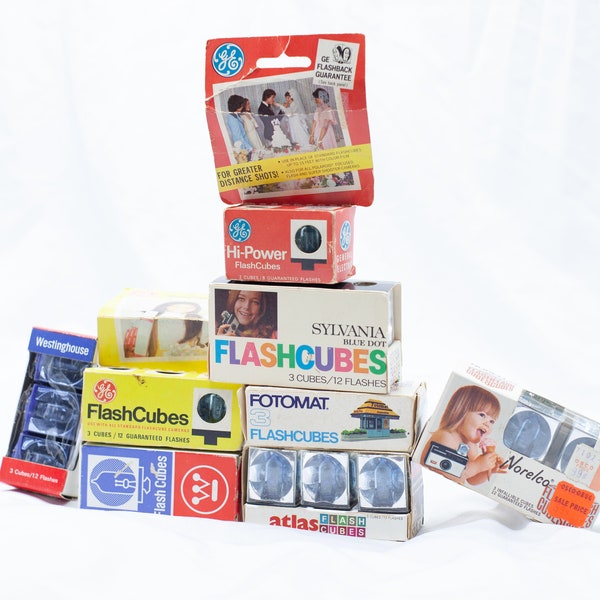 Camera Flash Cube Etsy