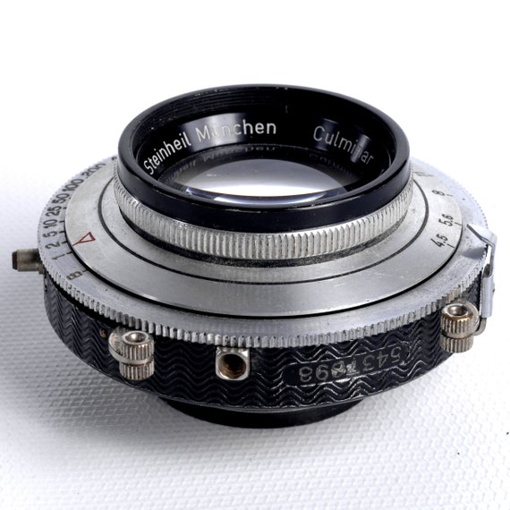Vintage Lens Steinheil Culminar 135mm F4.5 in Compur Shutter L2005