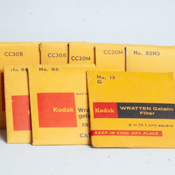 Kodak Wratten Gelatin Filter Chart