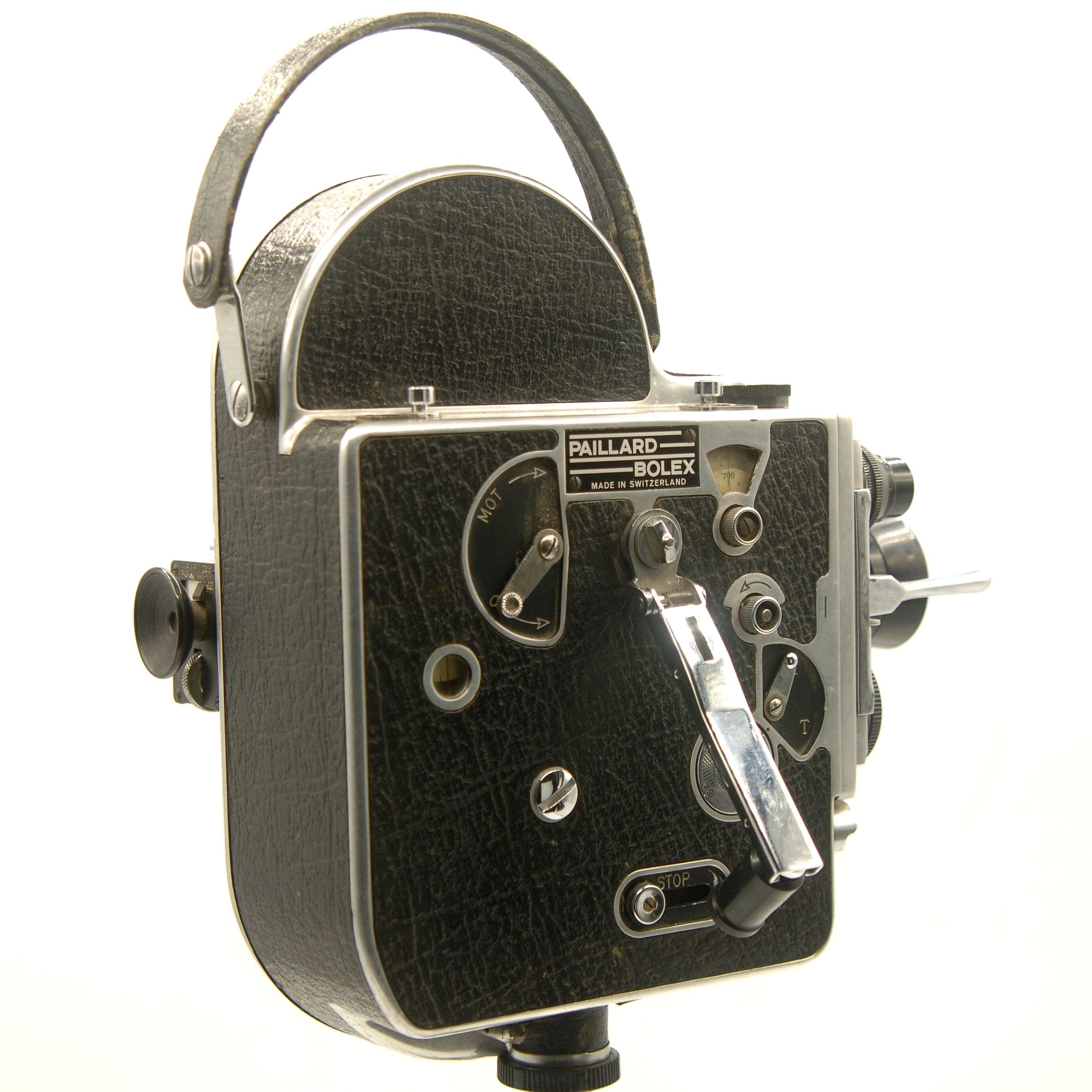 Bolex H16 ムービーカメラ、27 mm f1.4 Leitz Hektor レンズと