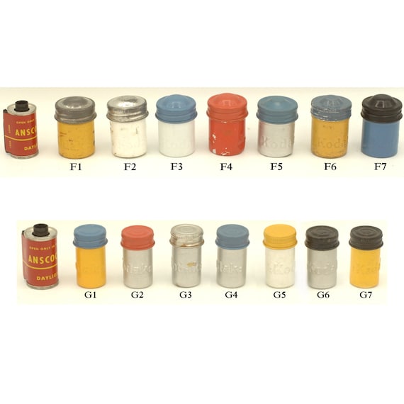UKCOCO 35mm Film Canisters With Caps, 20pcs Empty Camera - View #10