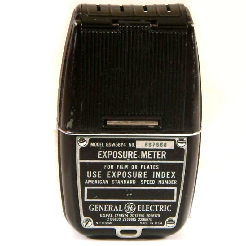 Vintage GE Light Exposure Meter Camera Light Meter Etsy