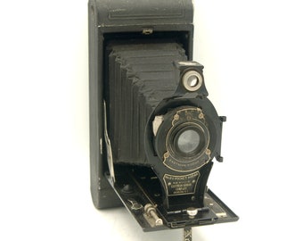 Large Antique Camera, Kodak Folding Camera, Camera Gifts, Vintage Kodak No. 2c Pocket Kodak, Unique Gifts, Photographer Gift C1118