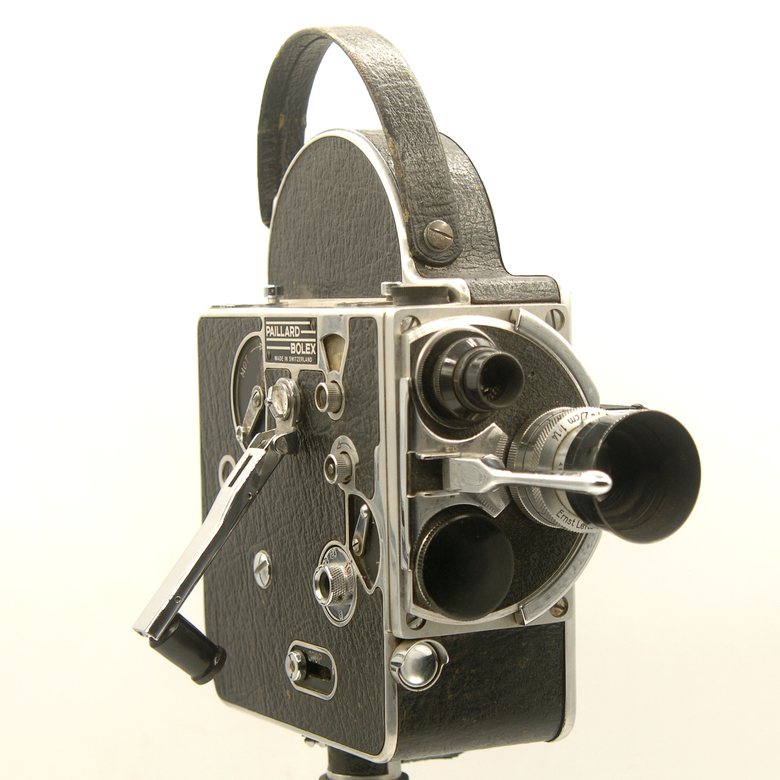 Bolex H16 Movie Camera, Vintage Camera With 27mm F1.4 Leitz Hektor