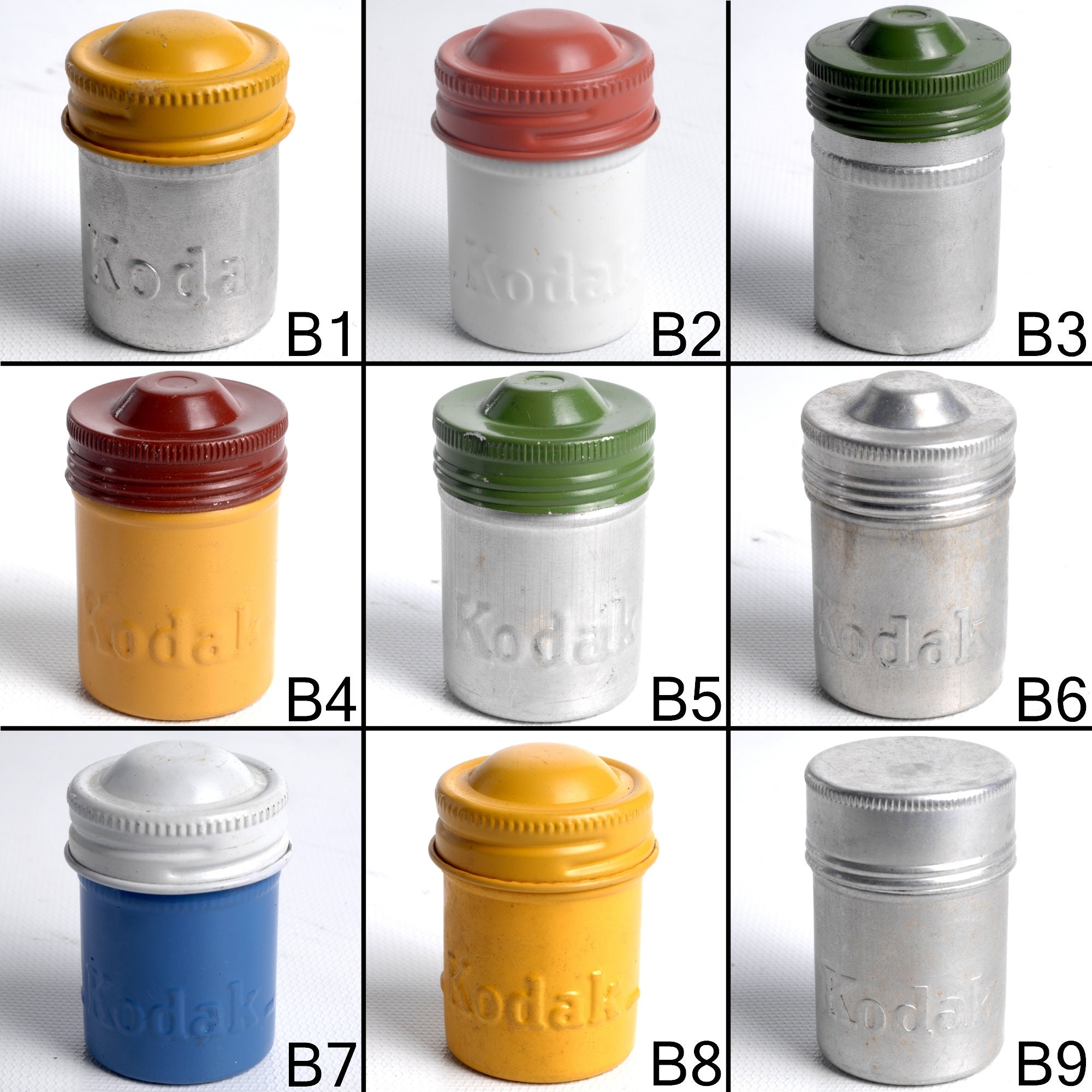 Vintage Kodak Film Canisters Film Canister 35mm Agfa Etsy Canada