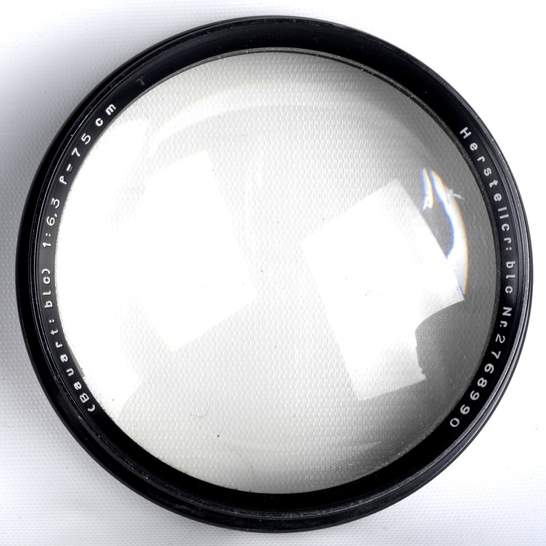 Vintage HUGE Telephoto 750mm F6.3 Lens Elements for Large Etsy