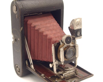 Giant No 4 Pocket Kodak Model A, Antique Kodak Folding Camera, Camera Gifts, 1914 Vintage, Decor, Photographer Gift, C1150