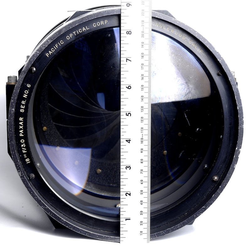 Vintage GIANT 18 457mm f3.0 Aero Lens with Mount for Large Format Camera 8x10