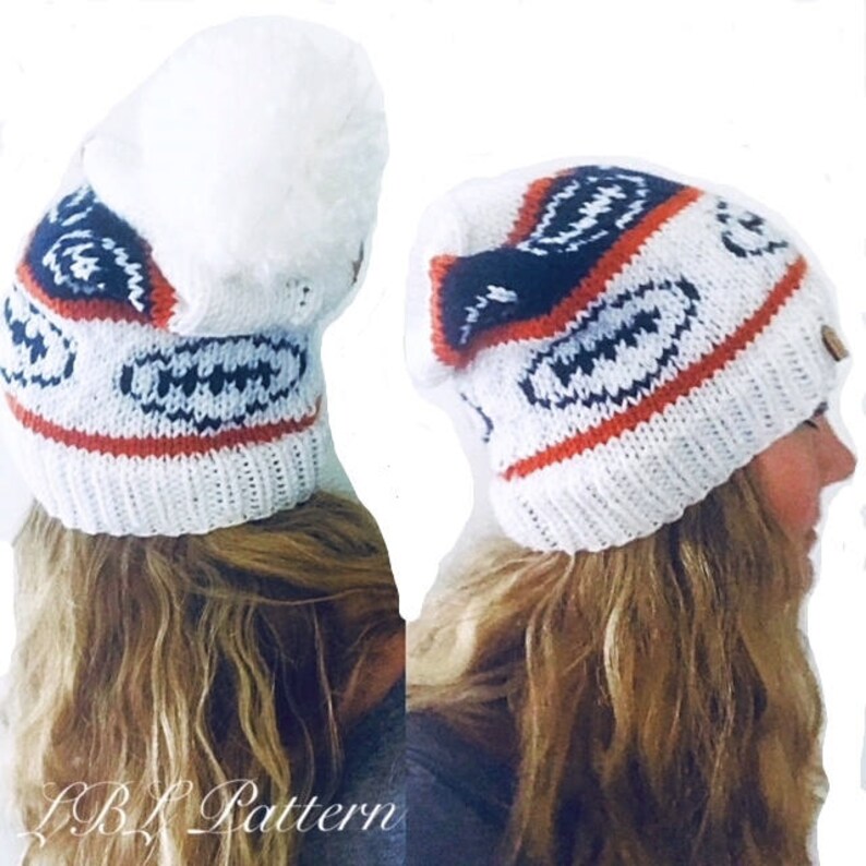 Pattern Football Fan Fair Isle Hat Fair Isle Knitting Pattern With Footballs Team Color Knit Hat Snowflake Heart Football Sport Hat Pattern Football Fan Fair Isle Hat Fair Isle Knitting Pattern With Footballs Team Color Knit Hat Snowflake Heart Football Sport Hat