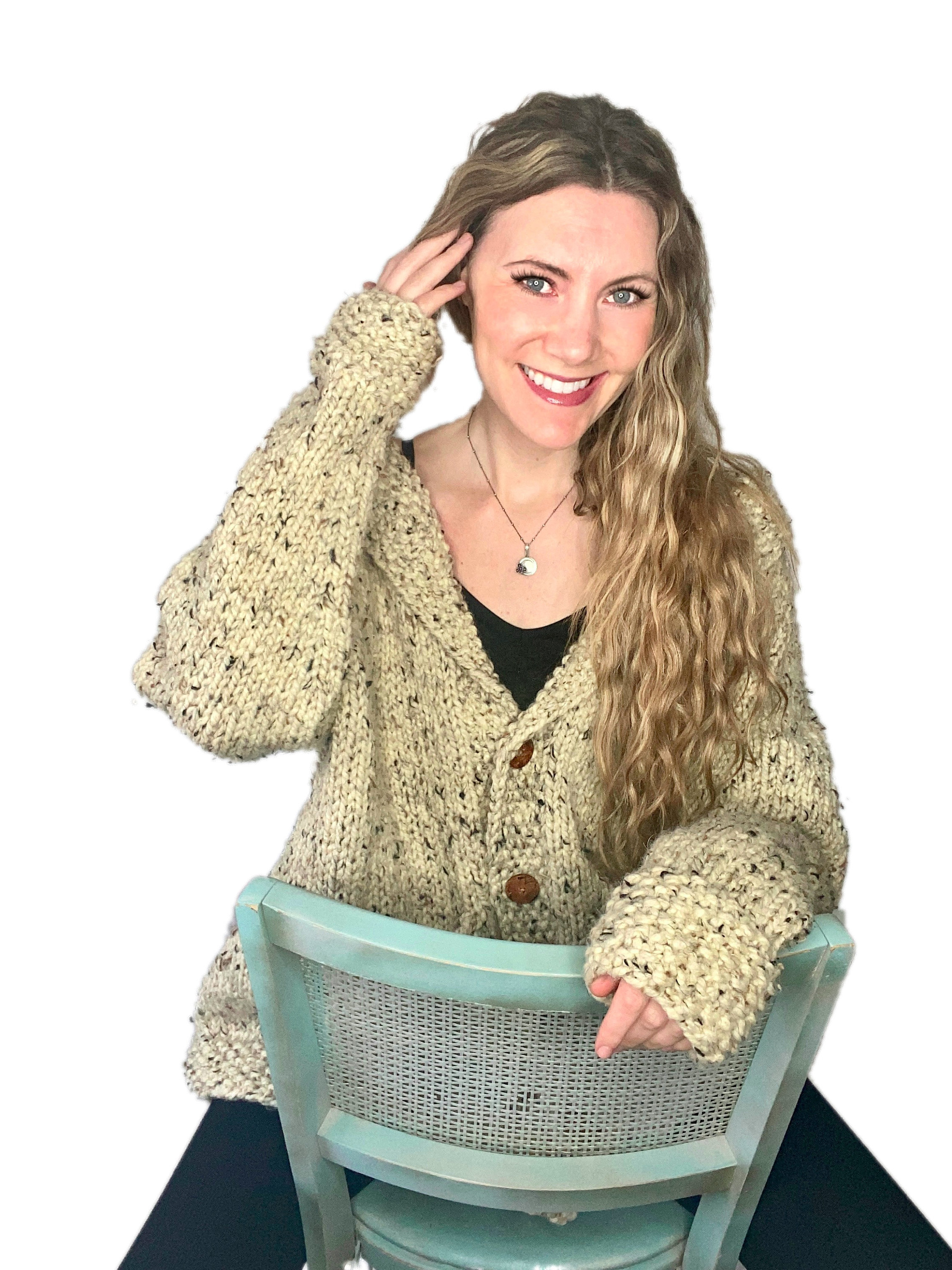 KNITTING Pattern**mountains and Stone Cardigan Chunky Knit